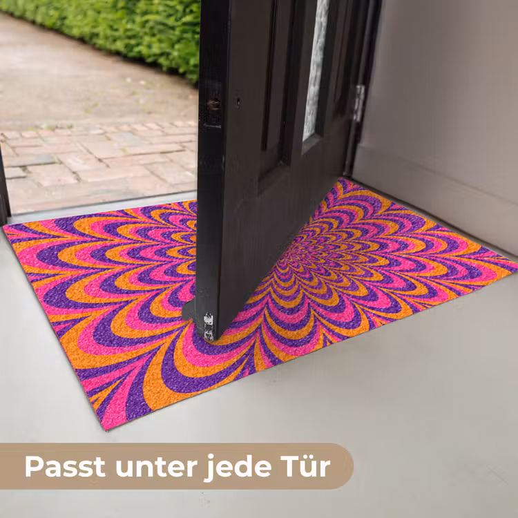 Fußmatte - Muster – Optisch – Bunt — 7