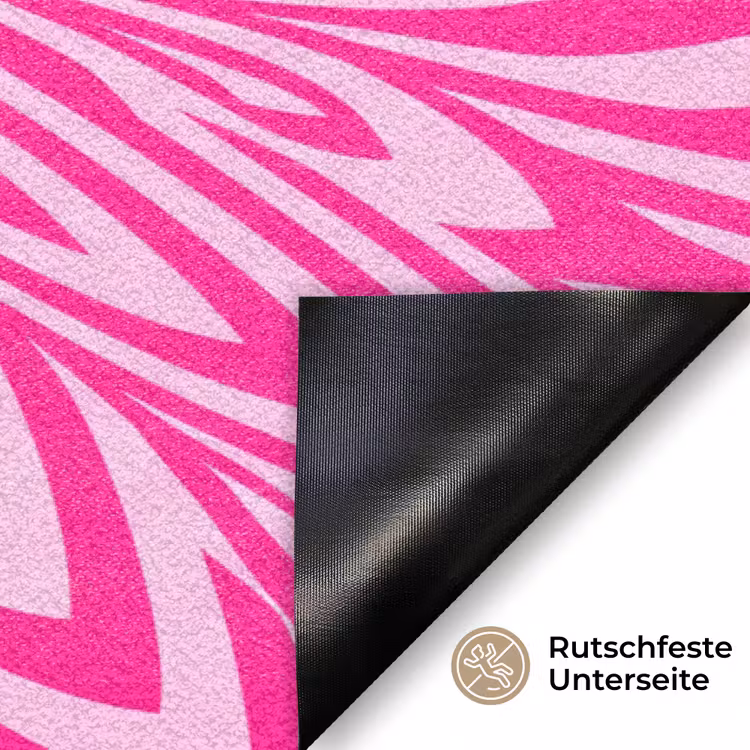 Fußmatte - Muster – Optisch – Rosa — 6