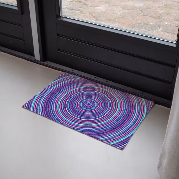 Fußmatte - Zusammenfassung – Kreise – Bunt — 2
