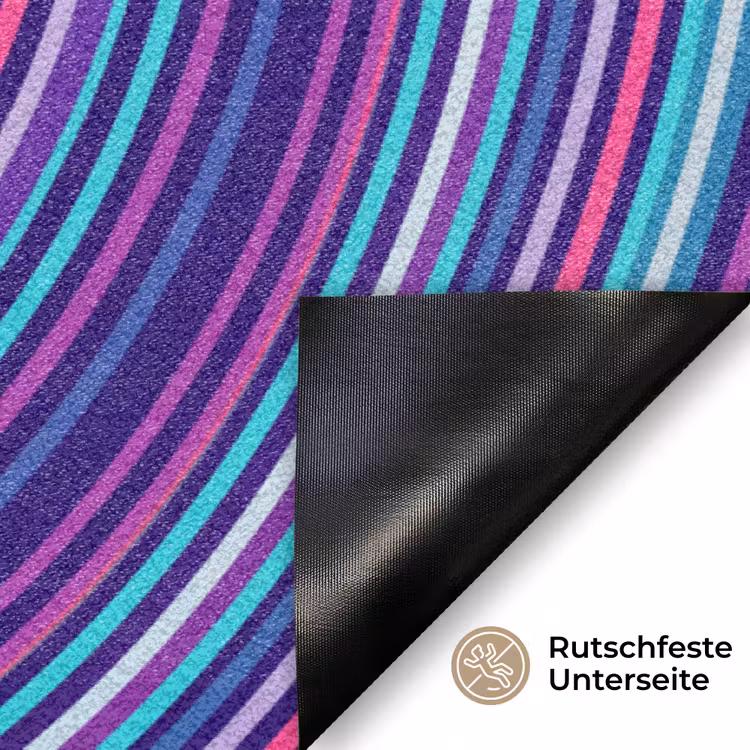 Fußmatte - Zusammenfassung – Kreise – Bunt — 6