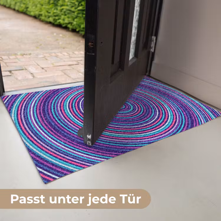Fußmatte - Zusammenfassung – Kreise – Bunt — 7