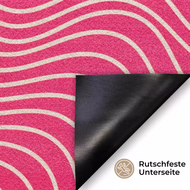 Fußmatte - Zusammenfassung – Muster – Rosa — 6