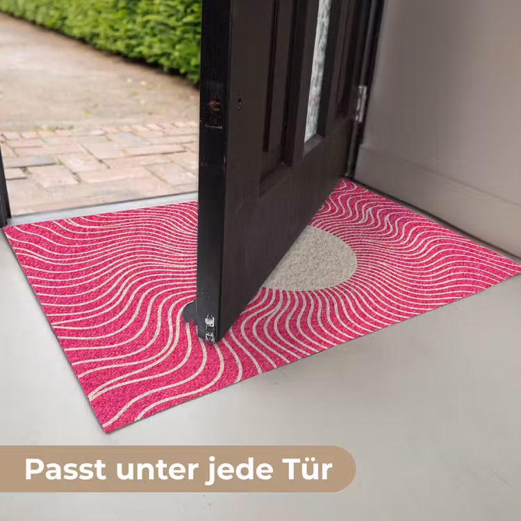 Fußmatte - Zusammenfassung – Muster – Rosa — 7