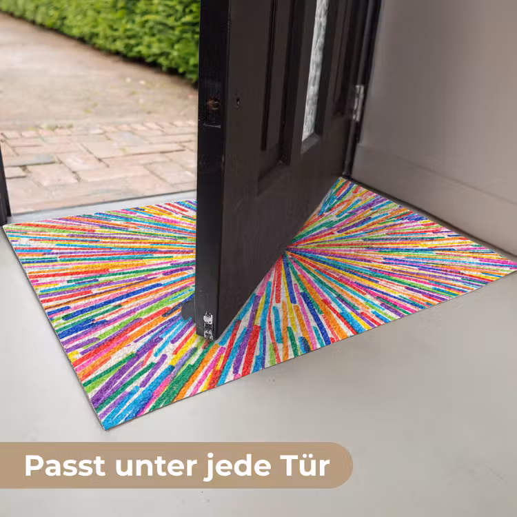 Fußmatte - Linien – Bunt – Abstrakt — 7