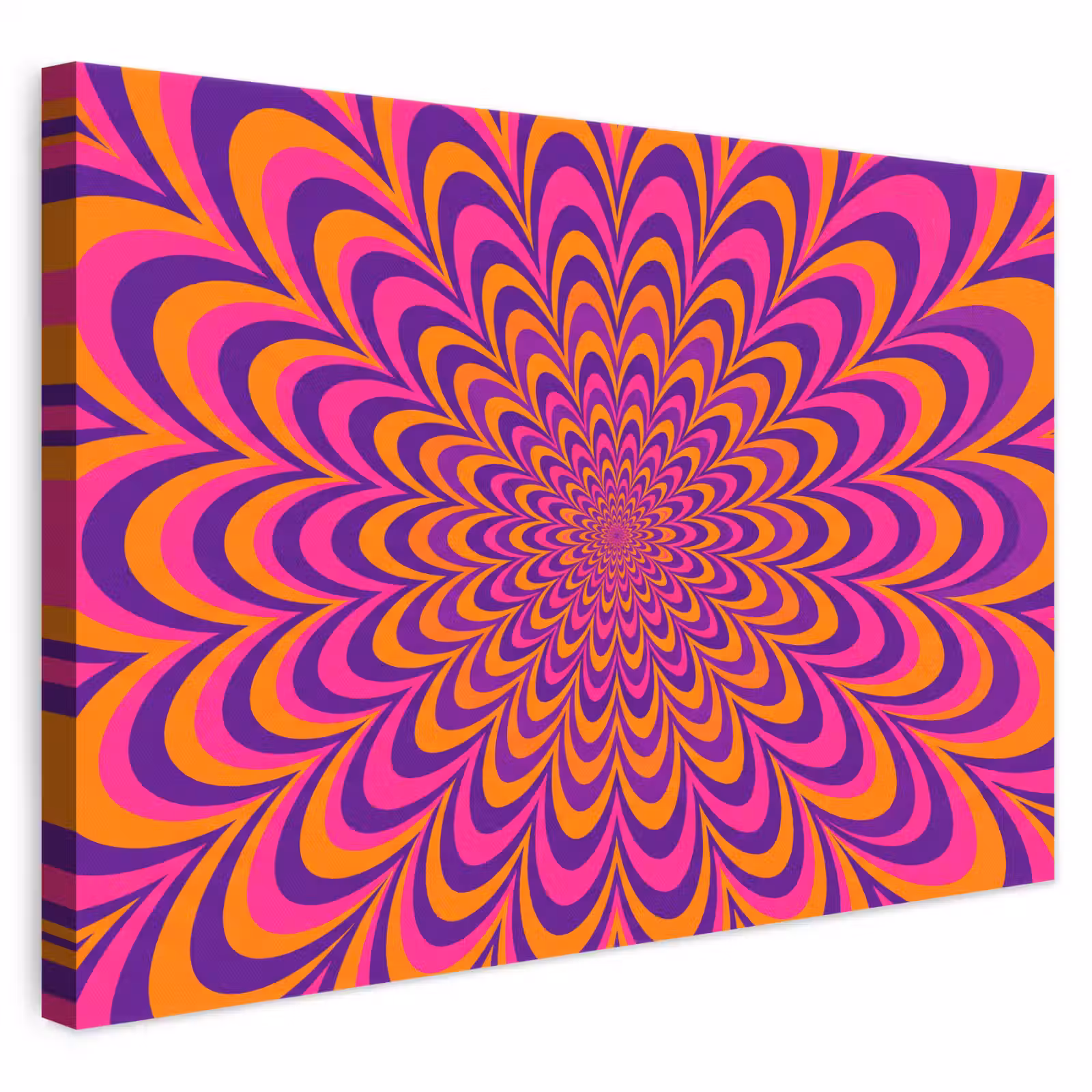 Leinwandbild - Muster – Optisch – Bunt — 1
