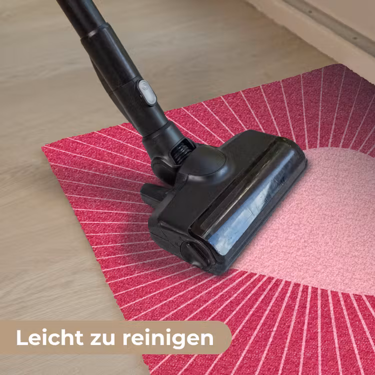 Fußmatte - Herz – Strahlen – Liebe – Abstrakt – Rosa — 9