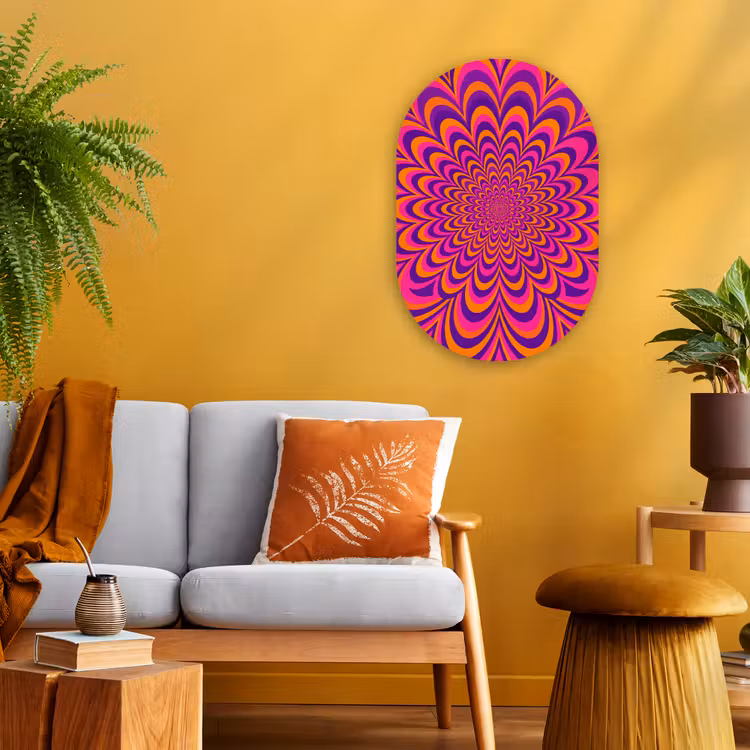 Forexbild Oval - Muster – Optisch – Bunt — 2