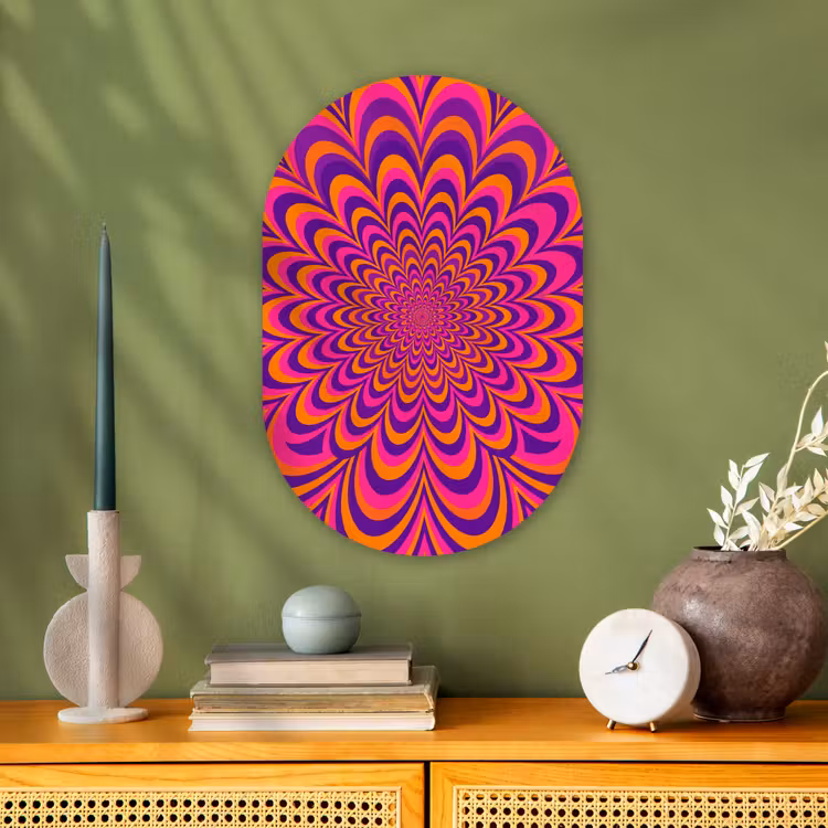 Forexbild Oval - Muster – Optisch – Bunt — 3