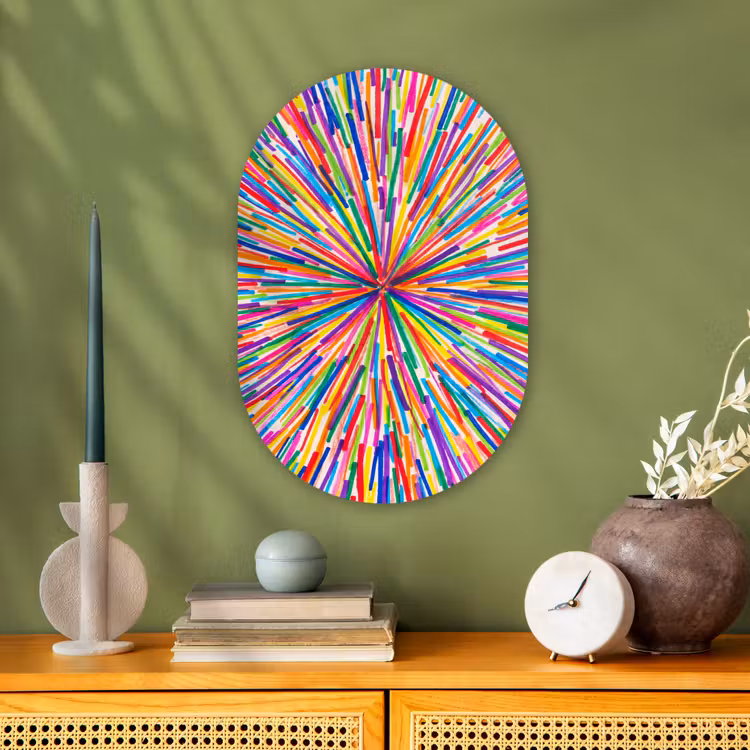 Forexbild Oval - Linien – Bunt – Abstrakt — 3