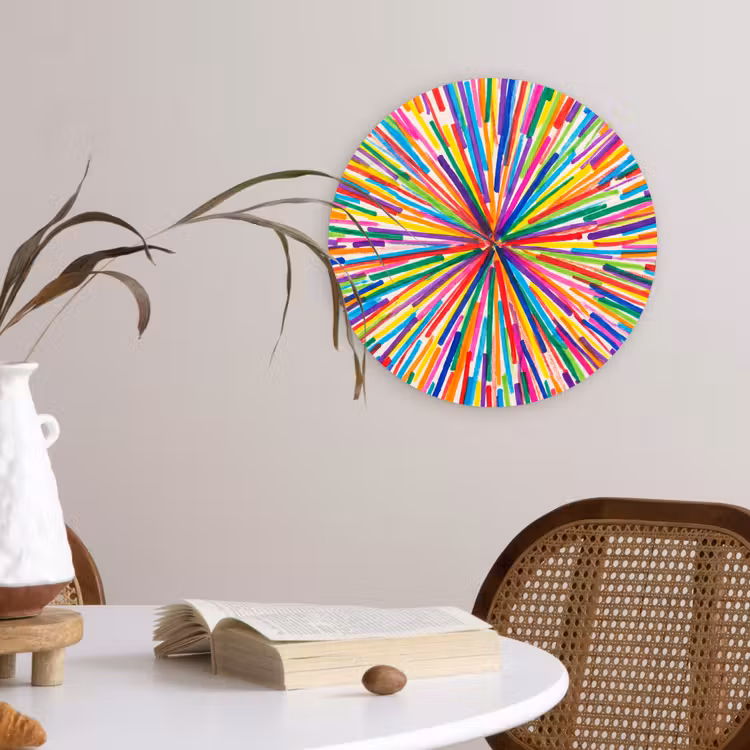 Forexbild Rund - Linien – Bunt – Abstrakt — 4