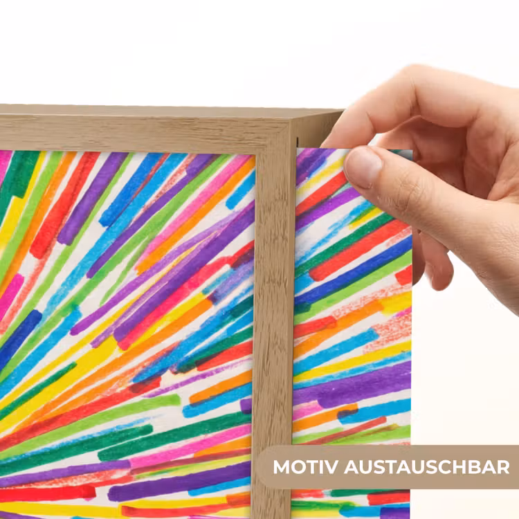 Nachtlicht Kinder - Linien – Bunt – Abstrakt — 5