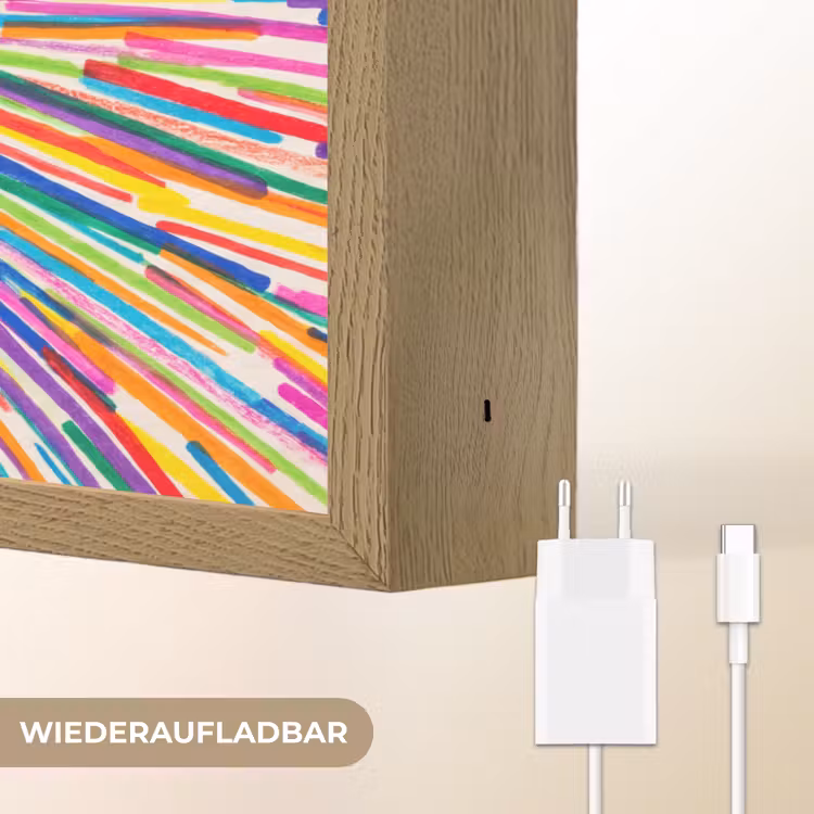 Nachtlicht Kinder - Linien – Bunt – Abstrakt — 9