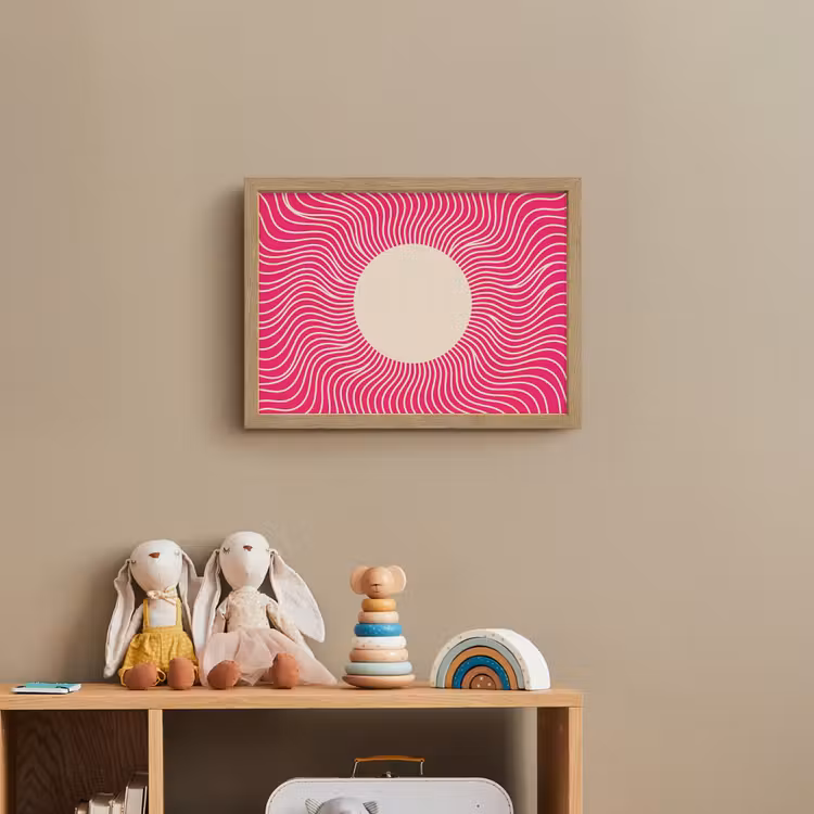 Nachtlicht Kinder - Zusammenfassung – Muster – Rosa — 3