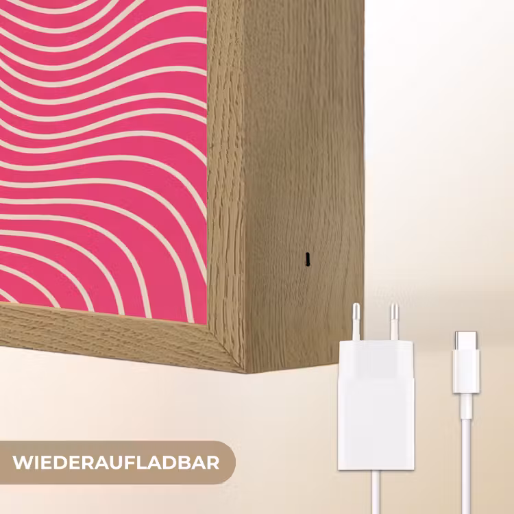 Nachtlicht Kinder - Zusammenfassung – Muster – Rosa — 9
