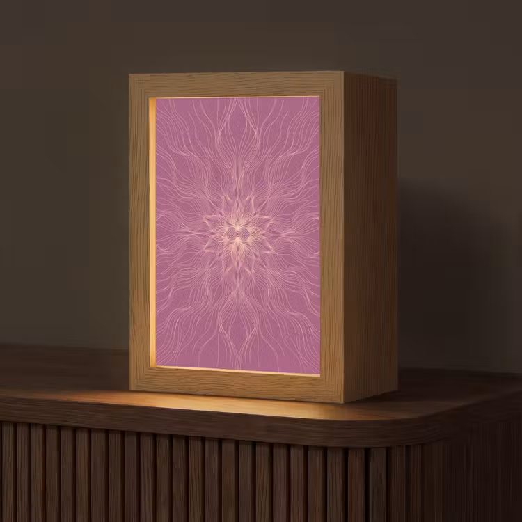 Personalisierte Lightbox - Linien – Muster – Abstrakt — 1