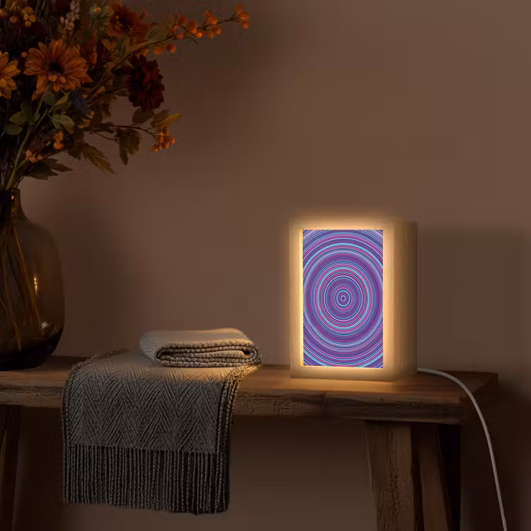 Personalisierte Lightbox - Zusammenfassung – Kreise – Farbenfroh — 3