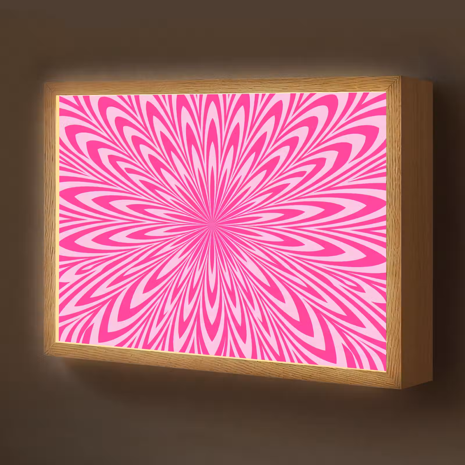 Nachtlicht Kinder - Muster – Optisch – Rosa — 1