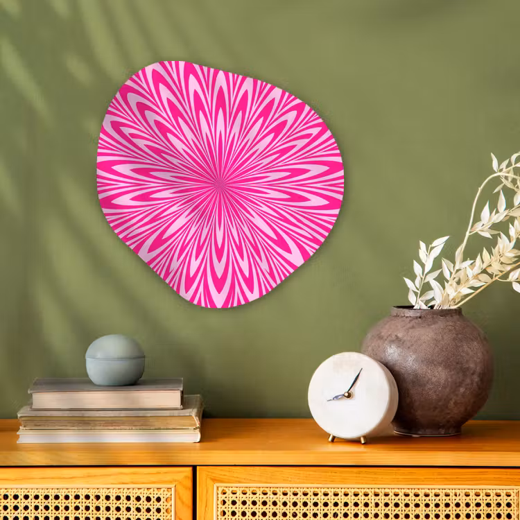 Forexbild Organische Form - Muster – Optisch – Rosa — 2