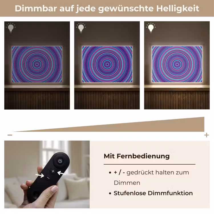 Nachtlicht Kinder - Zusammenfassung – Kreise – Farbenfroh — 7