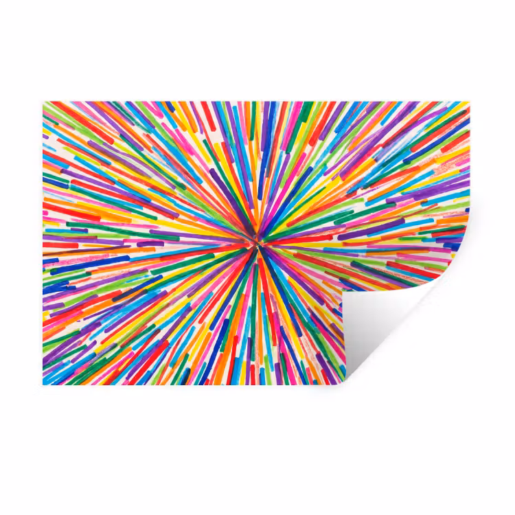 Wandtattoo – Linien – Bunt – Abstrakt — 1