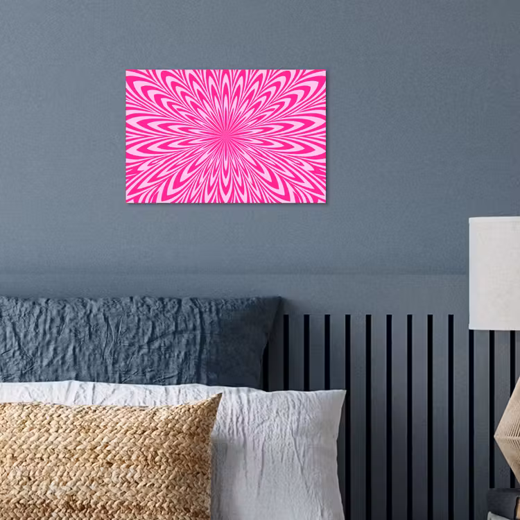Poster - Muster – Optisch – Rosa — 3