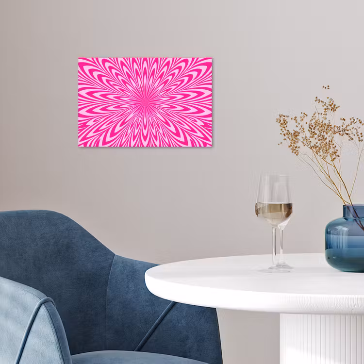 Poster - Muster – Optisch – Rosa — 4