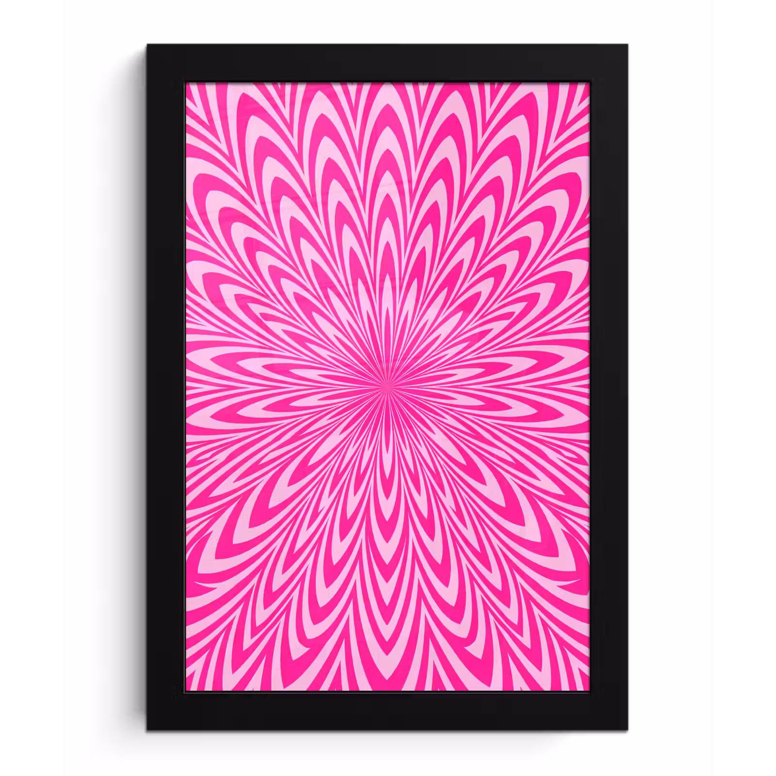 Bilder mit Rahmen - Muster – Optisch – Rosa — 1