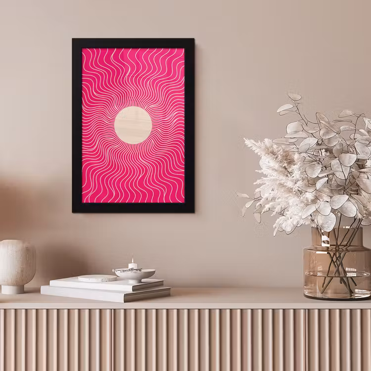 Bilder mit Rahmen - Zusammenfassung – Muster – Rosa — 4
