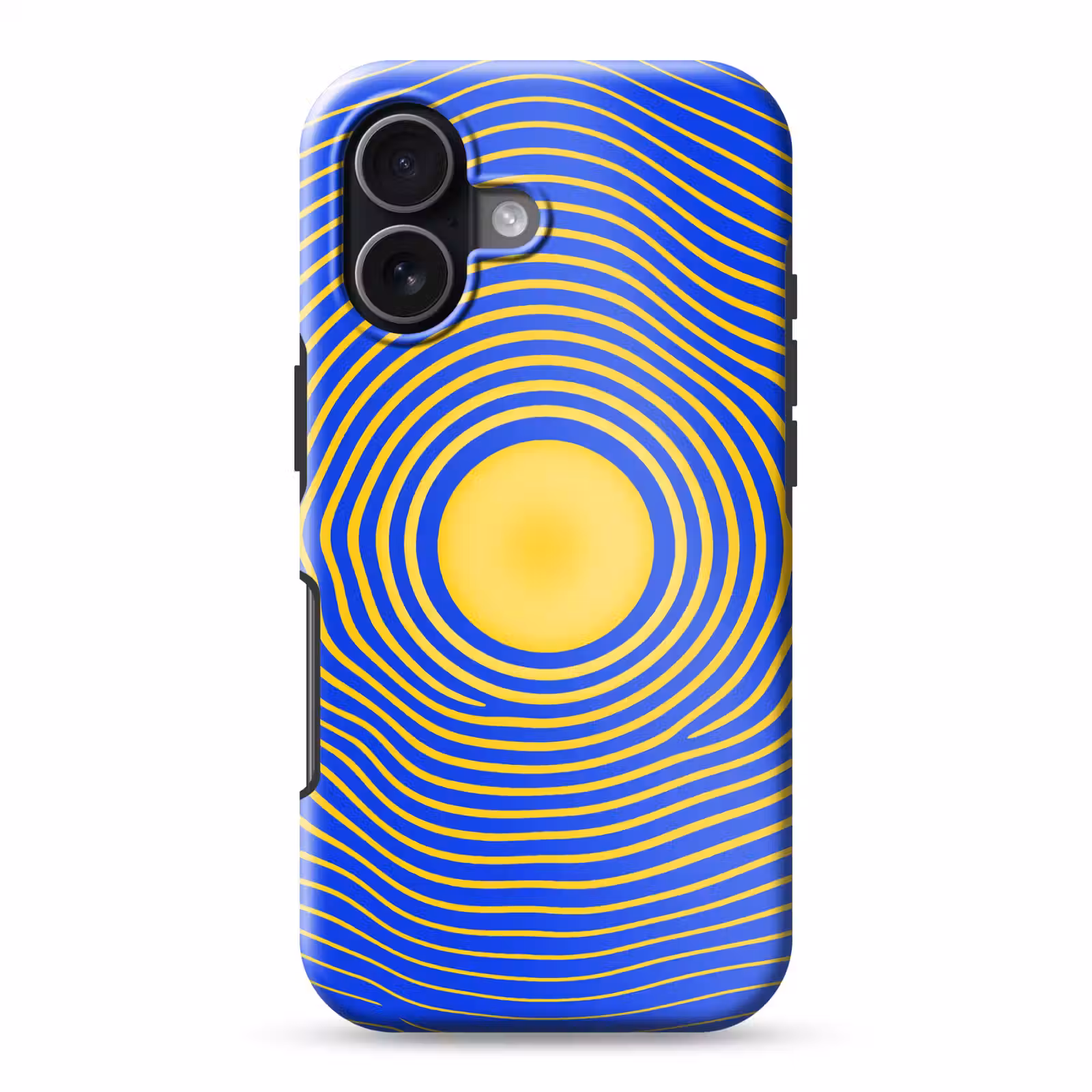 Handyhülle Toughcase - Abstraktes Muster – Blau — 1