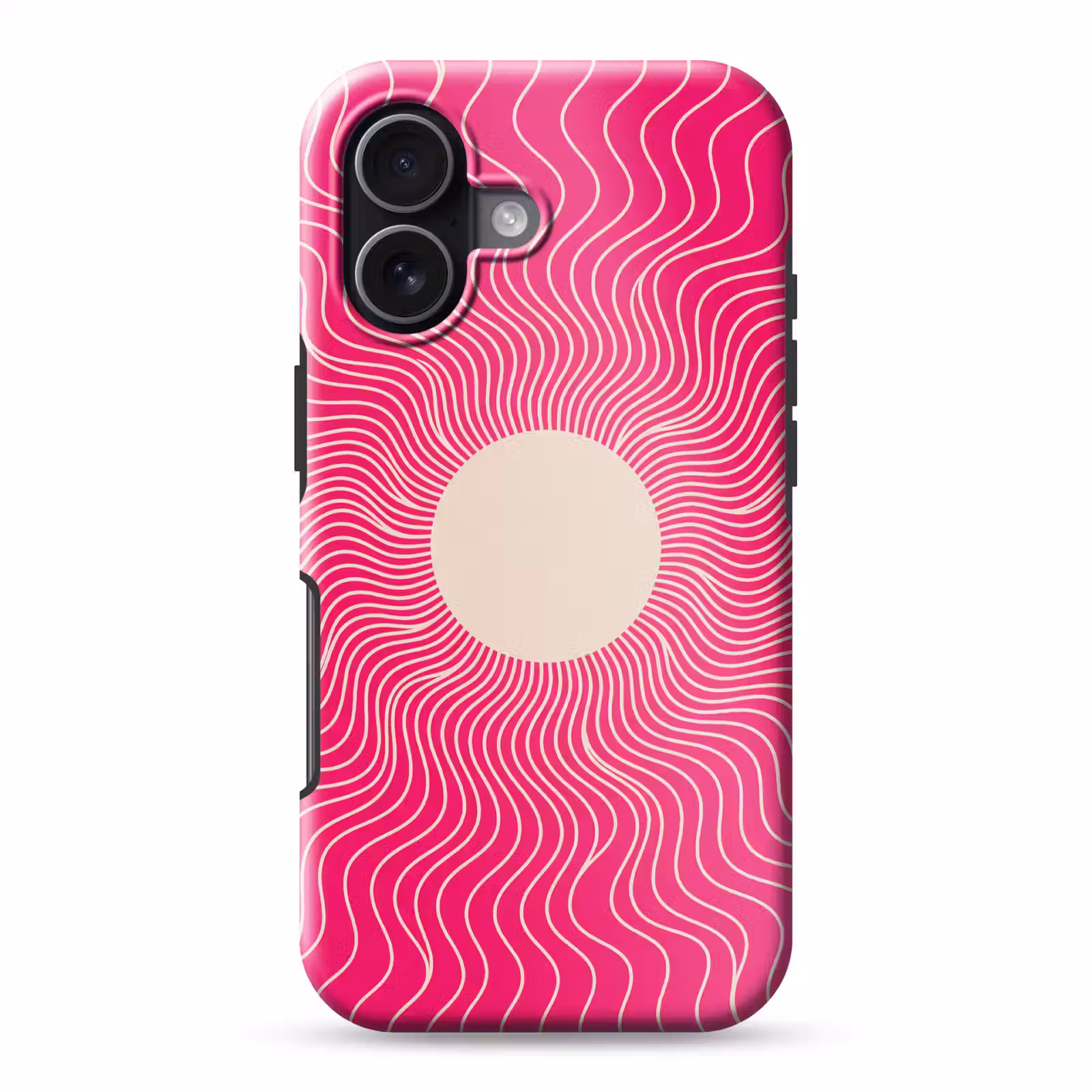 Handyhülle Toughcase - Zusammenfassung – Muster – Rosa — 1