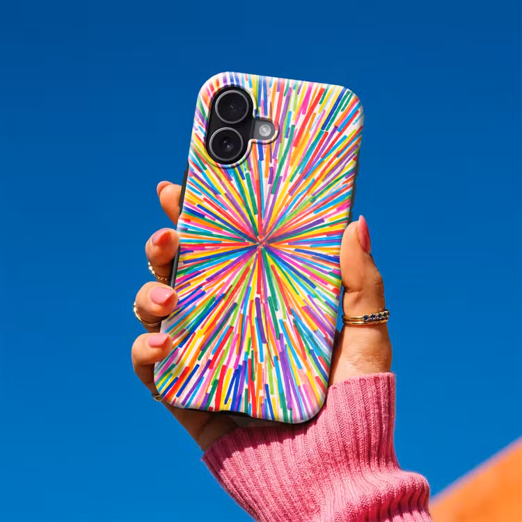 Handyhülle Toughcase - Linien – Bunt – Abstrakt — 2