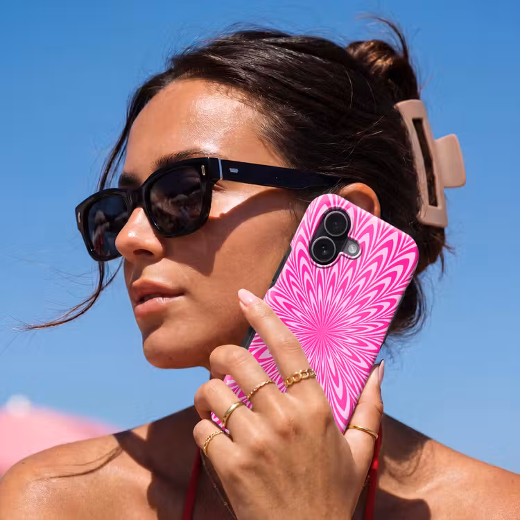 Handyhülle Toughcase - Muster – Optisch – Rosa — 6