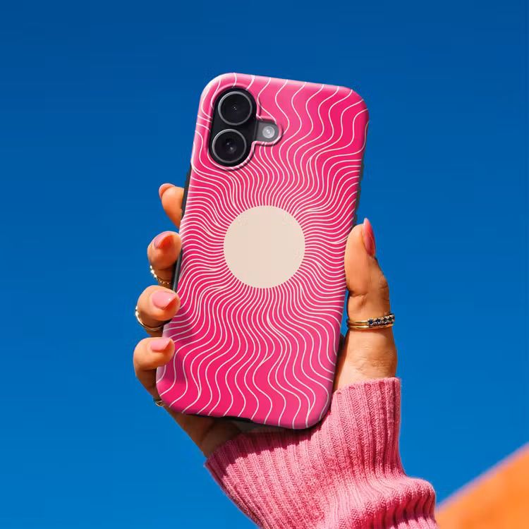 Handyhülle Toughcase - Zusammenfassung – Muster – Rosa — 2