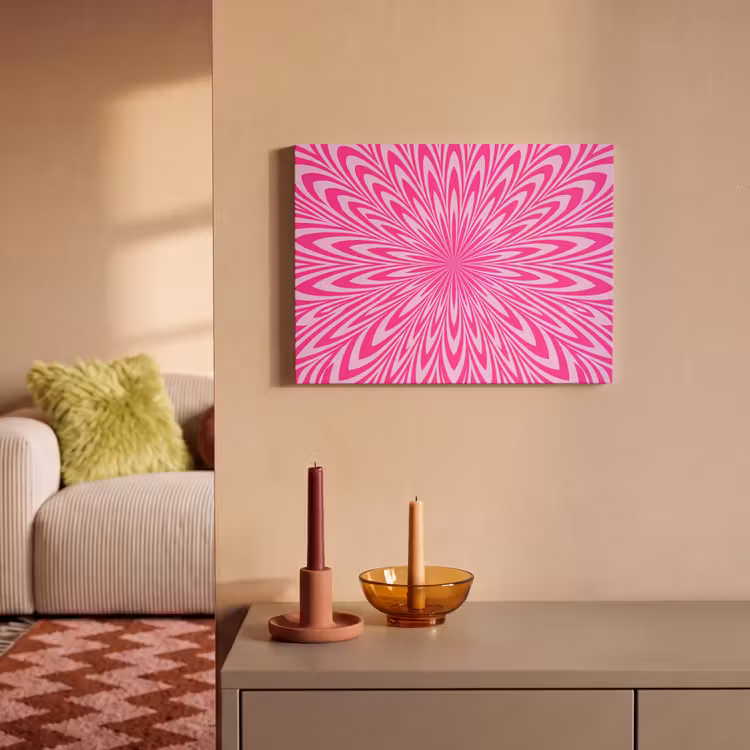 Akustikbild - Muster – Optisch – Rosa — 2