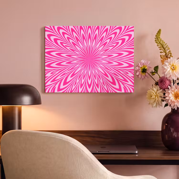 Akustikbild - Muster – Optisch – Rosa — 6