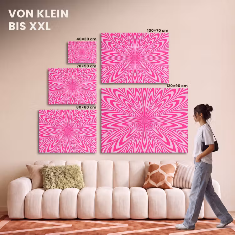 Akustikbild - Muster – Optisch – Rosa — 7