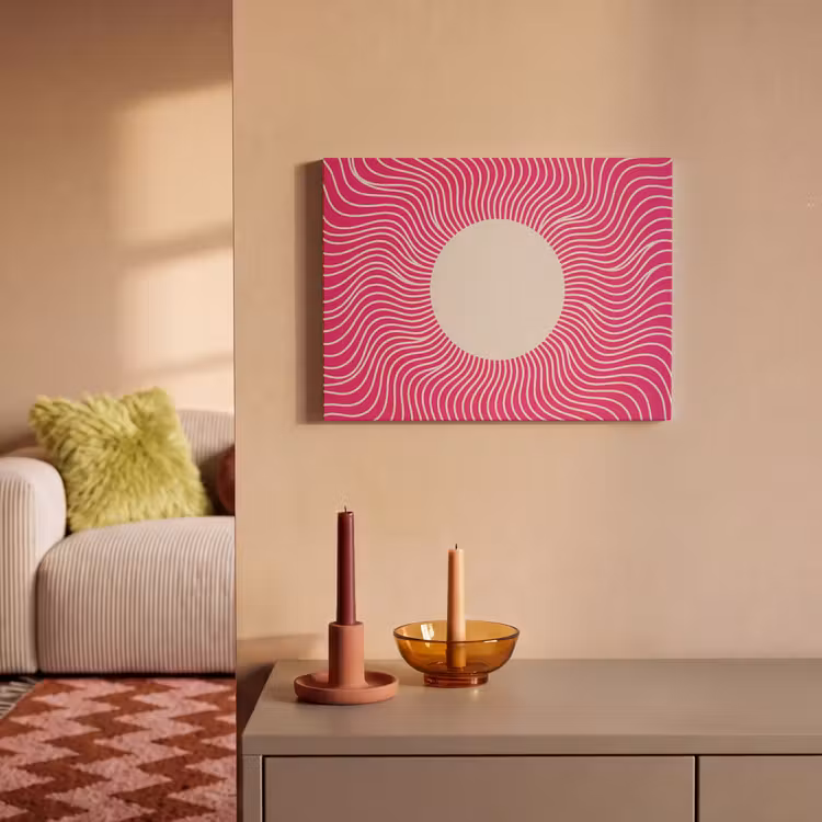 Akustikbild - Zusammenfassung – Muster – Rosa — 2