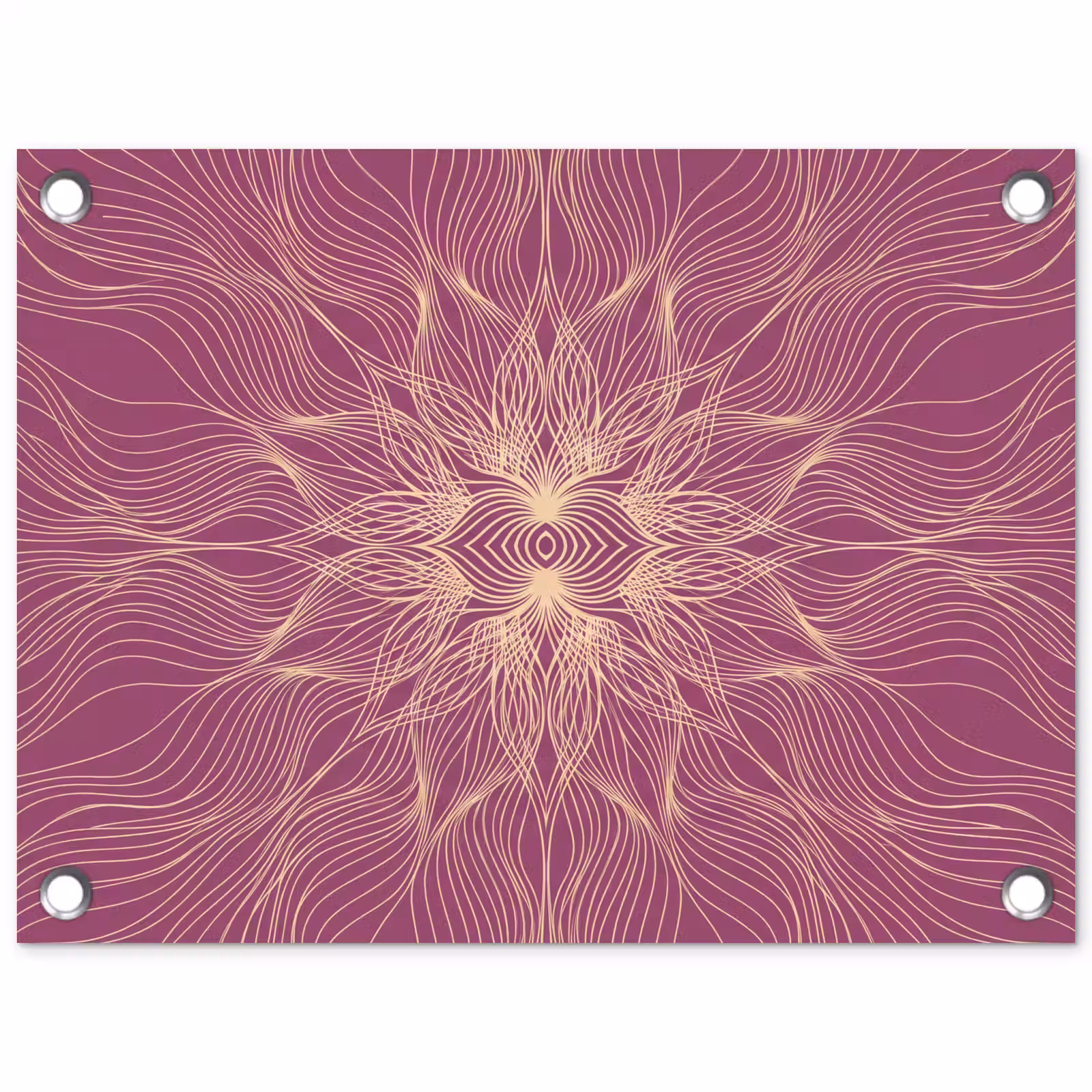 Gartenposter - Linien – Muster – Abstrakt — 1