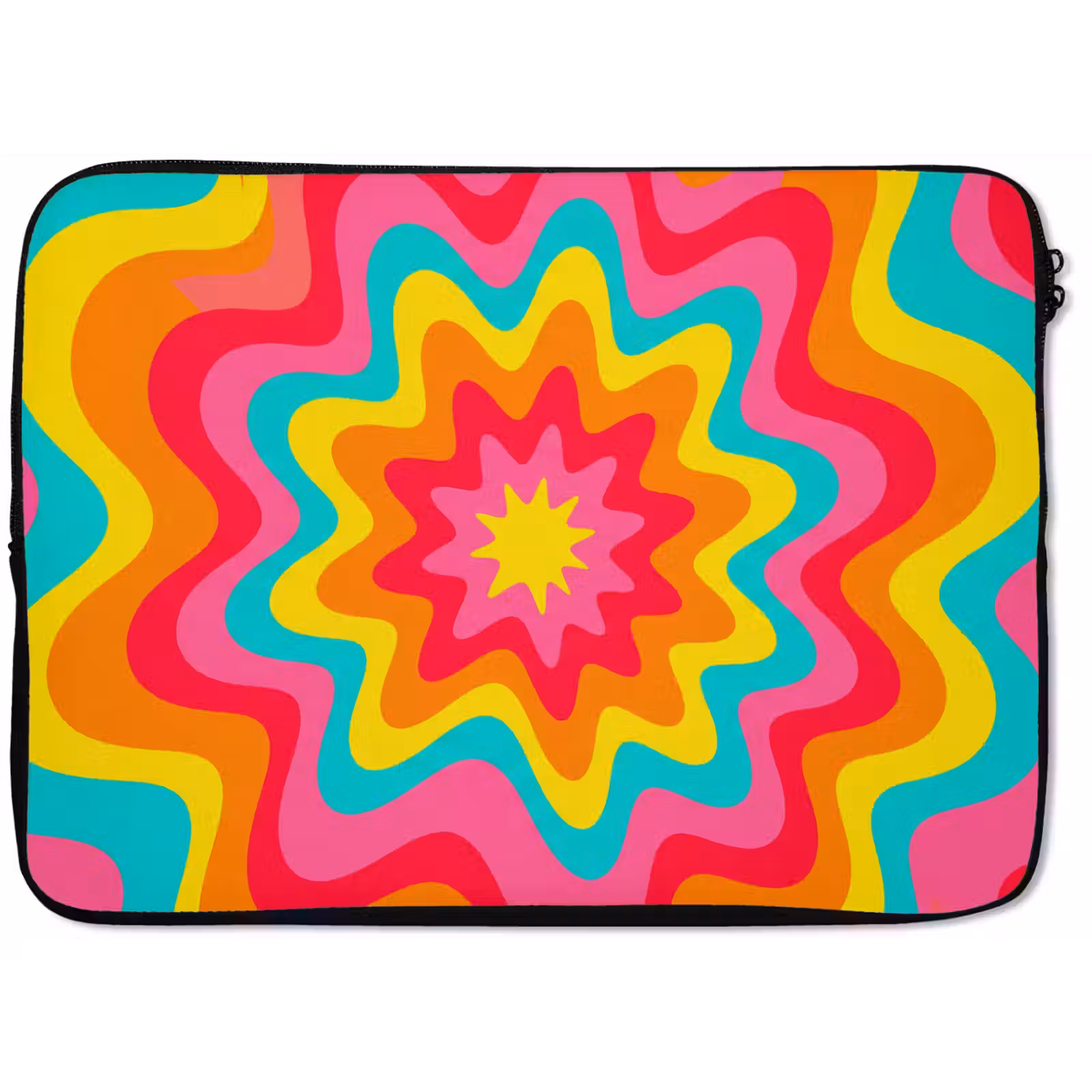 Laptop hülle - Muster – Gewellt – Bunt — 1