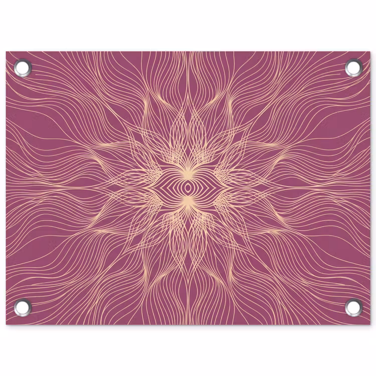Gartenposter - Linien – Muster – Abstrakt — 1