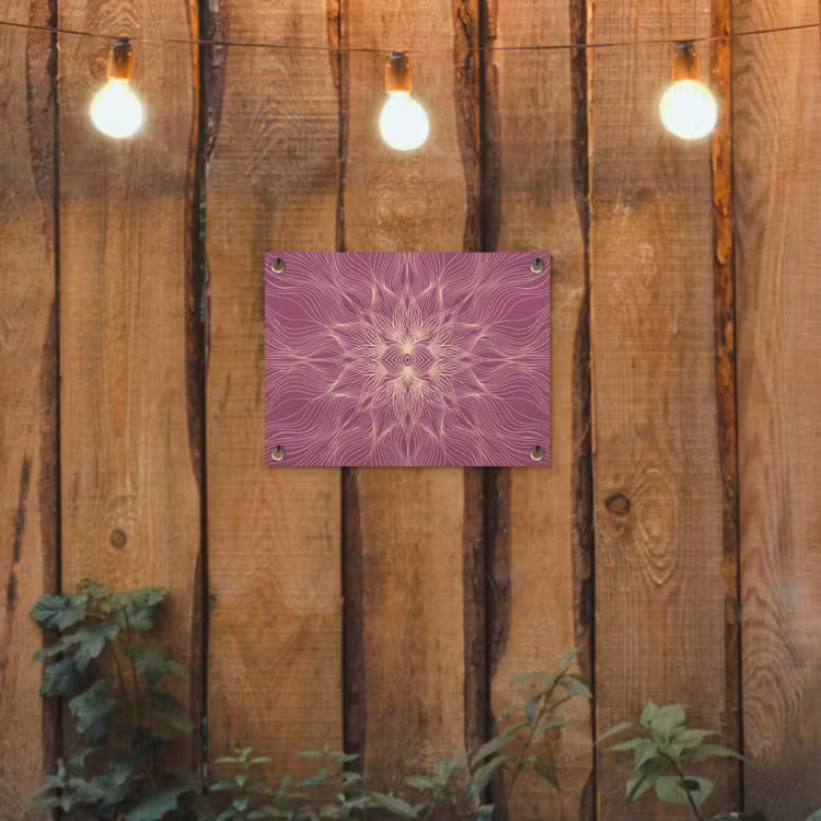 Gartenposter - Linien – Muster – Abstrakt — 2
