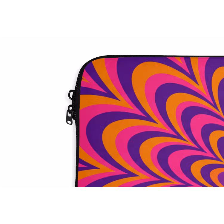 Laptop hülle - Muster – Optisch – Bunt — 5