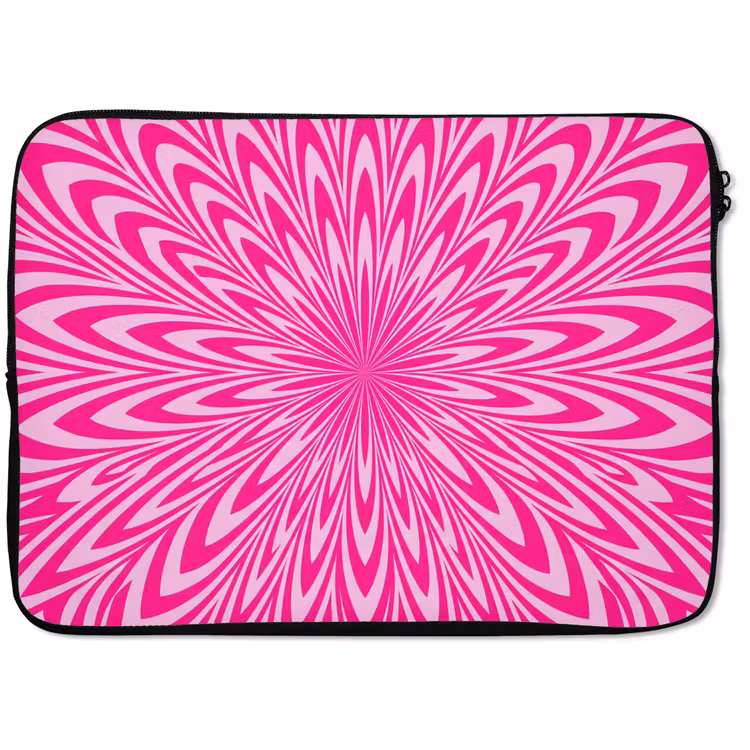 Laptop hülle - Muster – Optisch – Rosa — 1