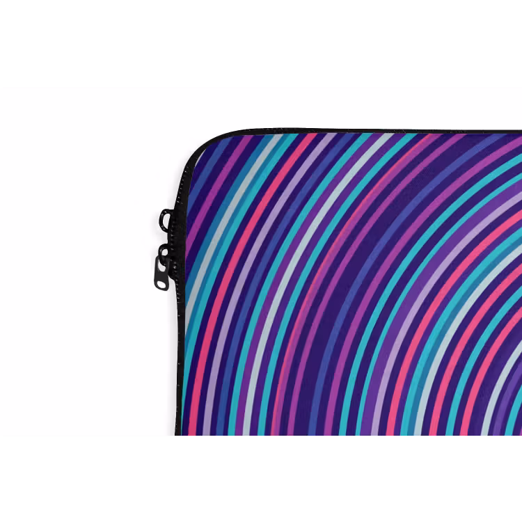 Laptop hülle - Zusammenfassung – Kreise – Bunt — 5