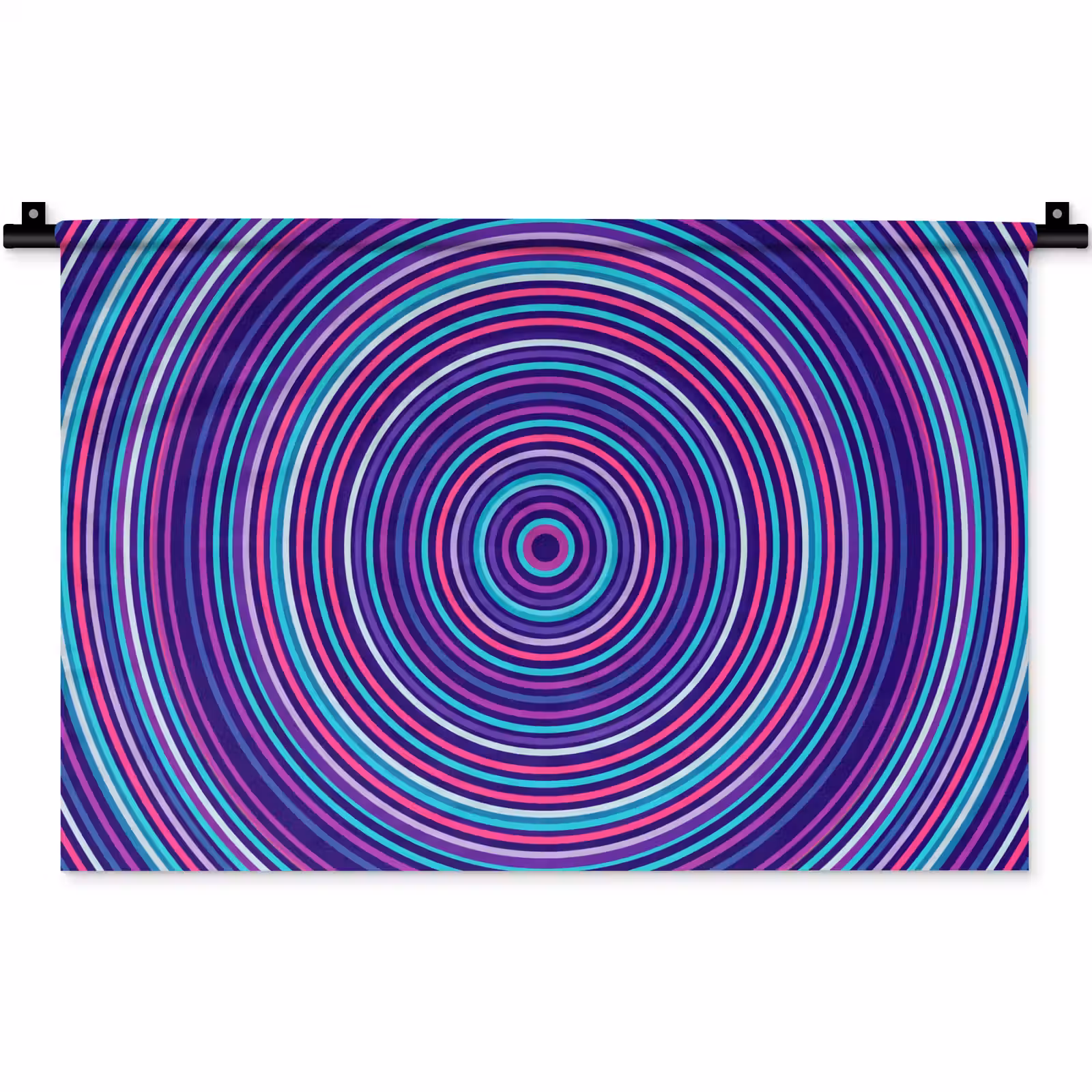 Wandteppich - Zusammenfassung – Kreise – Bunt — 1