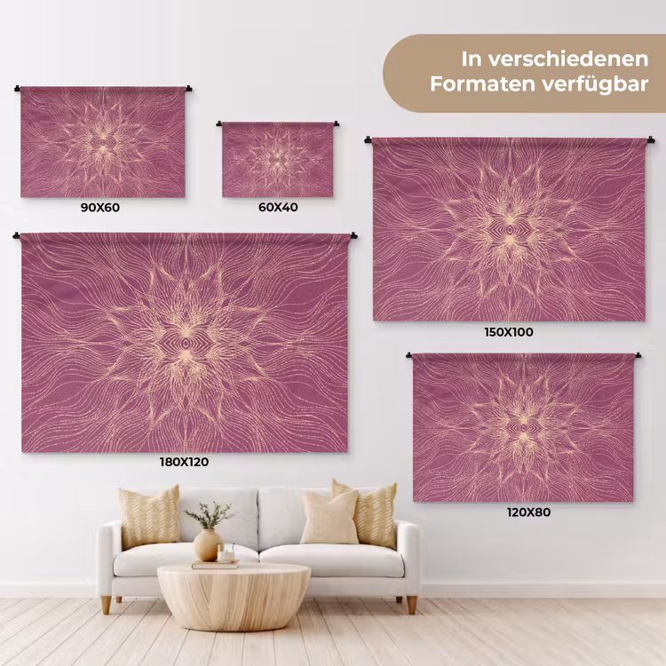 Wandteppich - Linien – Muster – Abstrakt — 8