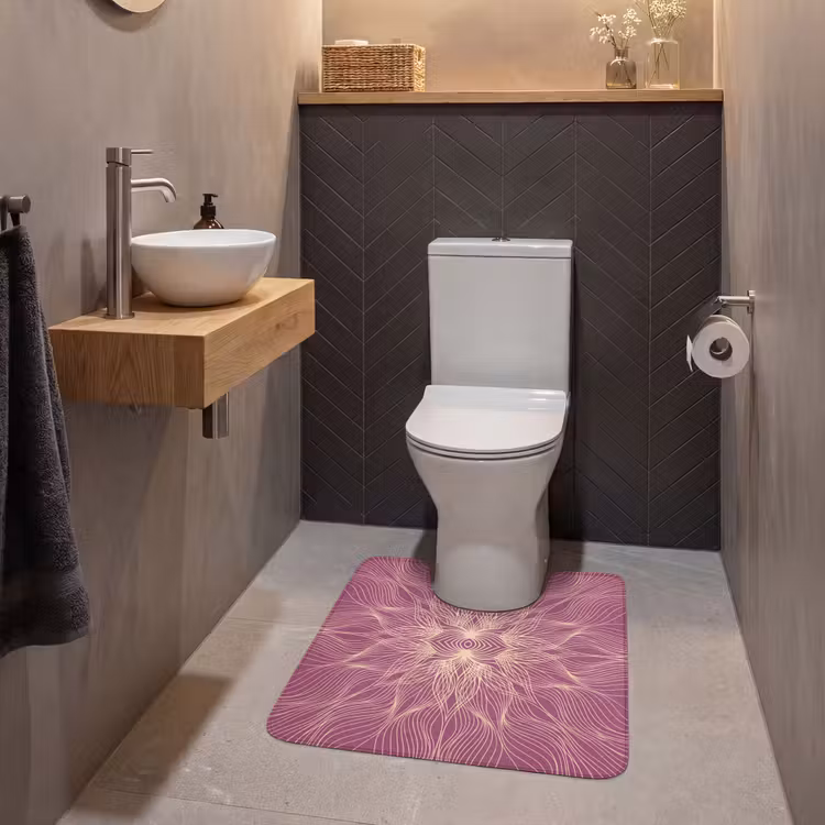 WC Vorleger - Linien – Muster – Abstrakt — 2