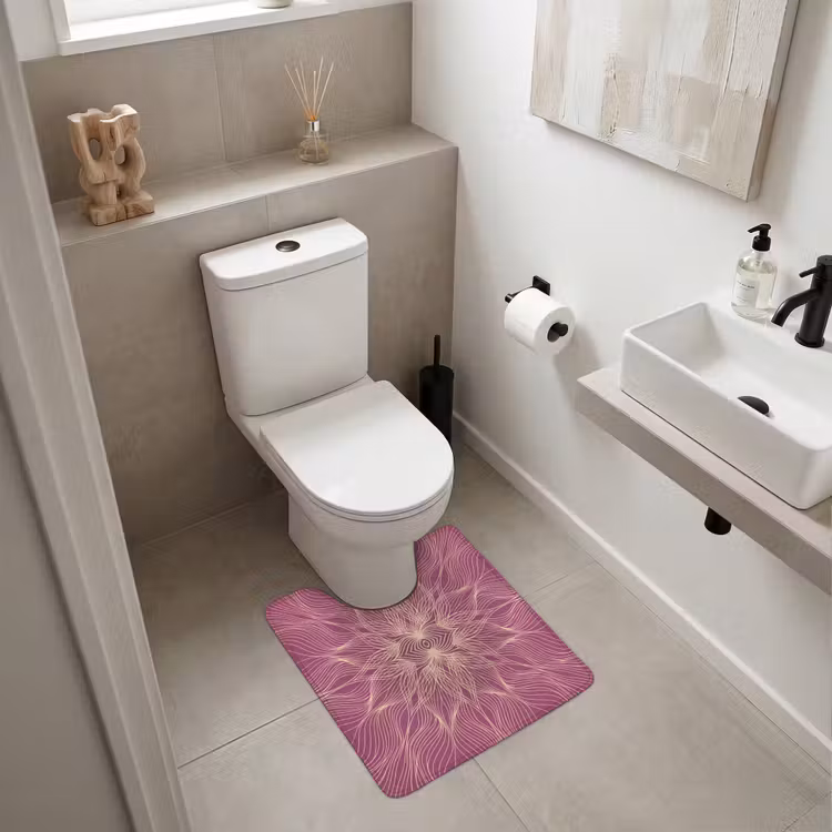WC Vorleger - Linien – Muster – Abstrakt — 6
