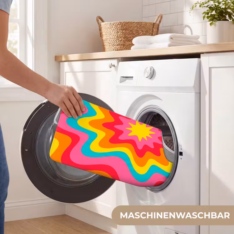 WC Vorleger - Muster – Wellenförmig – Bunt — 7