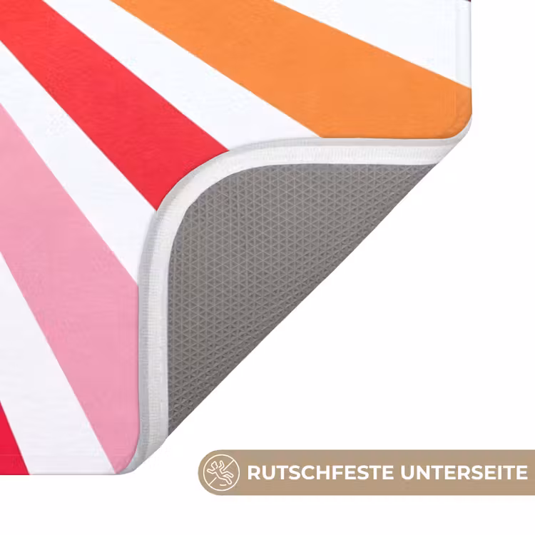 WC Vorleger - Sonne – Strahlen – Abstrakt – Farbenfroh — 3